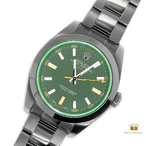 pvd coated rolex|rolex milgauss 40mm.